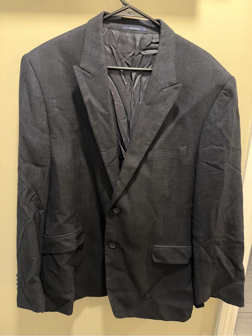 Versace Suit Jacket Sport Coat wool size 58